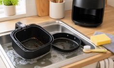 Airfryer Sepetindeki Yanmış Yağ Nasıl Temizlenir?