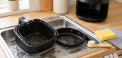 Airfryer Sepetindeki Yanmış Yağ Nasıl Temizlenir?